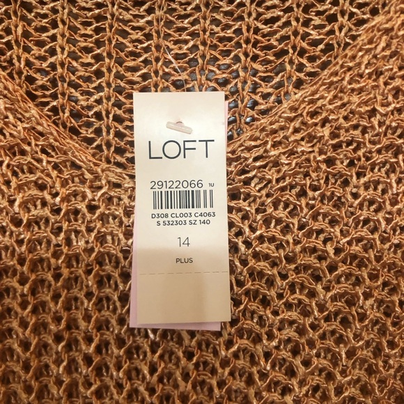 LOFT PLUS SWEATERS NWT, lot of 3. Size 14 - Picture 6 of 14